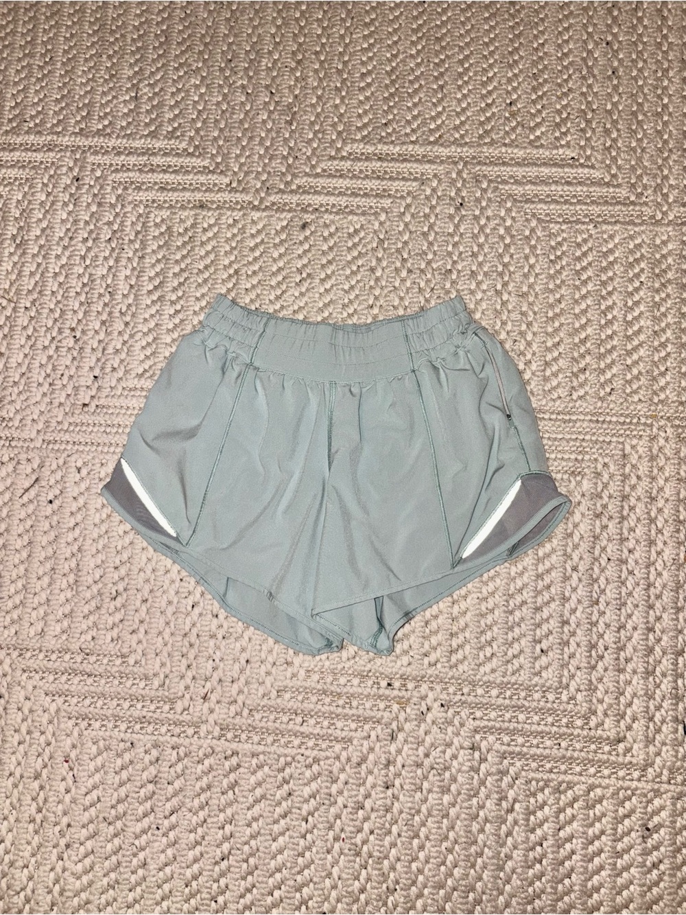 lululemon athletica Light Blue Women's Athletic Shorts